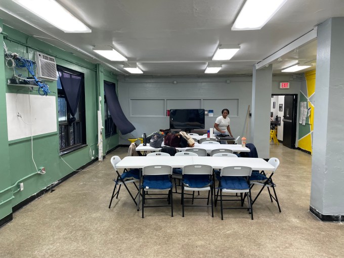 The newly renovated community room at Astoria Houses. Photo: Public Housing Community Fund.