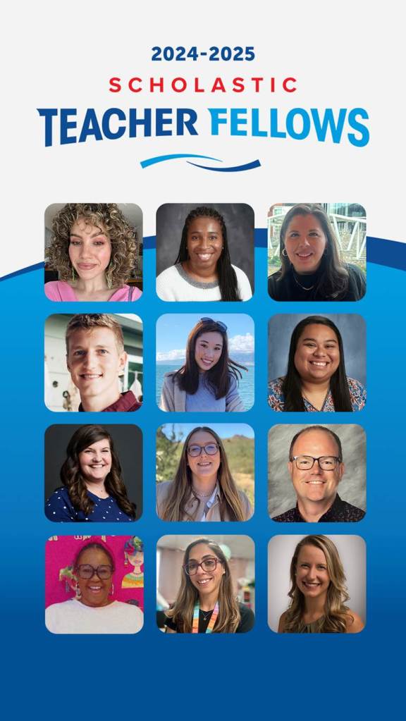 Alexandria Felix (top left) was the only New York teacher named among the 2024-25 cohort. Photo: Scholastic