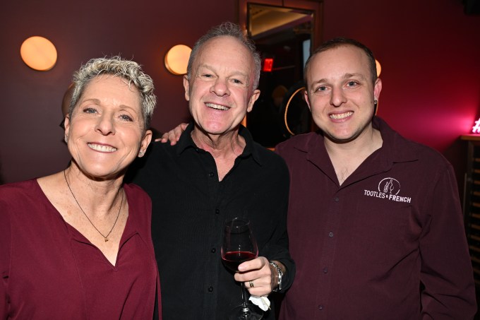 Chad Goldsmith with his parents on Friday. Photo: Ramy Mahmoud.