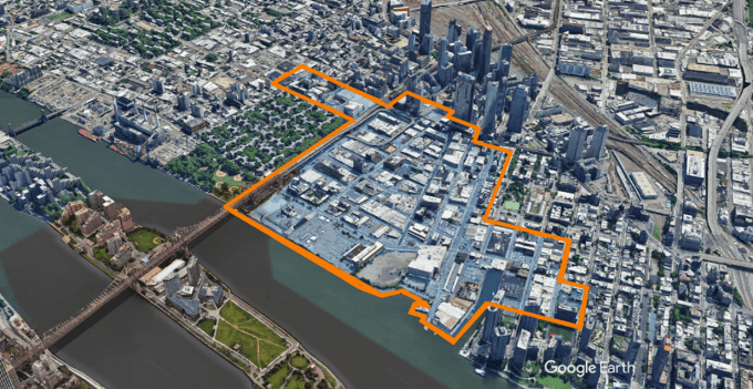 OneLIC Neighborhood Plan will update outdated zoning and expand access to the waterfront. Image Credit: DCP.